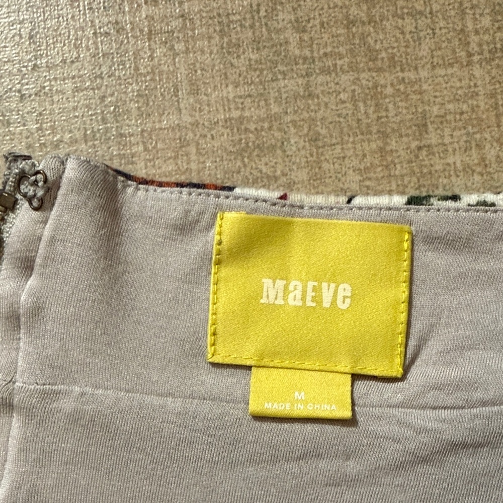 Maeve Multicolor Asian Print Patchwork Pencil Ski… - image 4